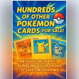 Hundreds of Pokemon Cards